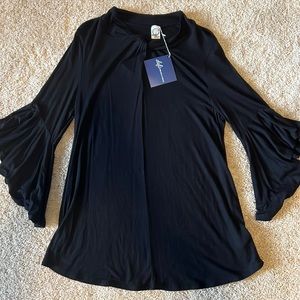 Sun & Moon women’s medium MD long sleeve black shirt